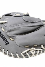 FL-201 " baseball glove, high quality, leather, catcher, light grey