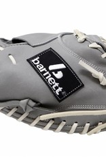 FL-203 " softball glove, high quality, leather, catcher, light grey