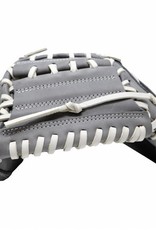 FL-203 " softball glove, high quality, leather, catcher, light grey