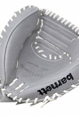 FL-203 " softball glove, high quality, leather, catcher, light grey