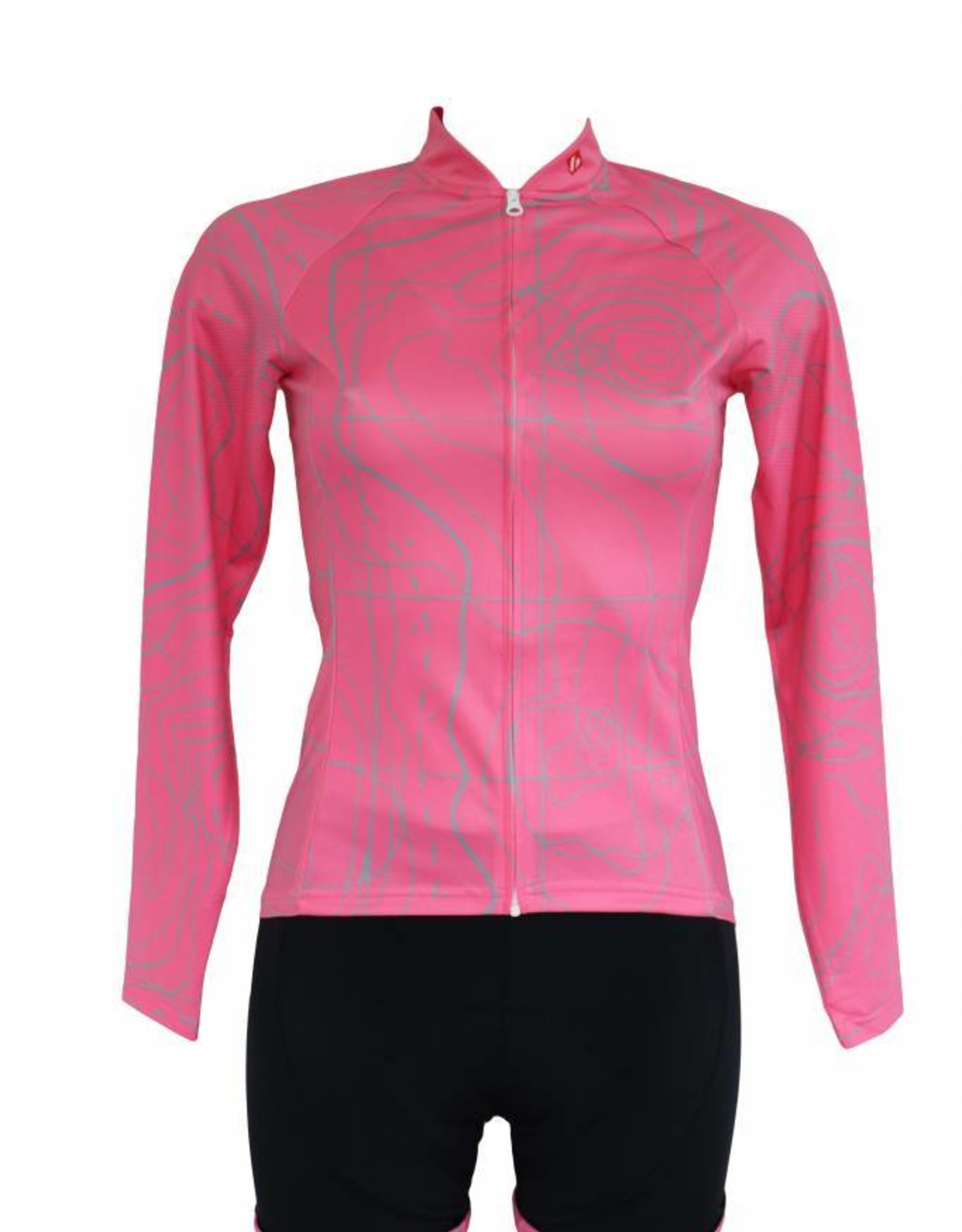 Bike textile - Long-sleeved Jersey, Pink
