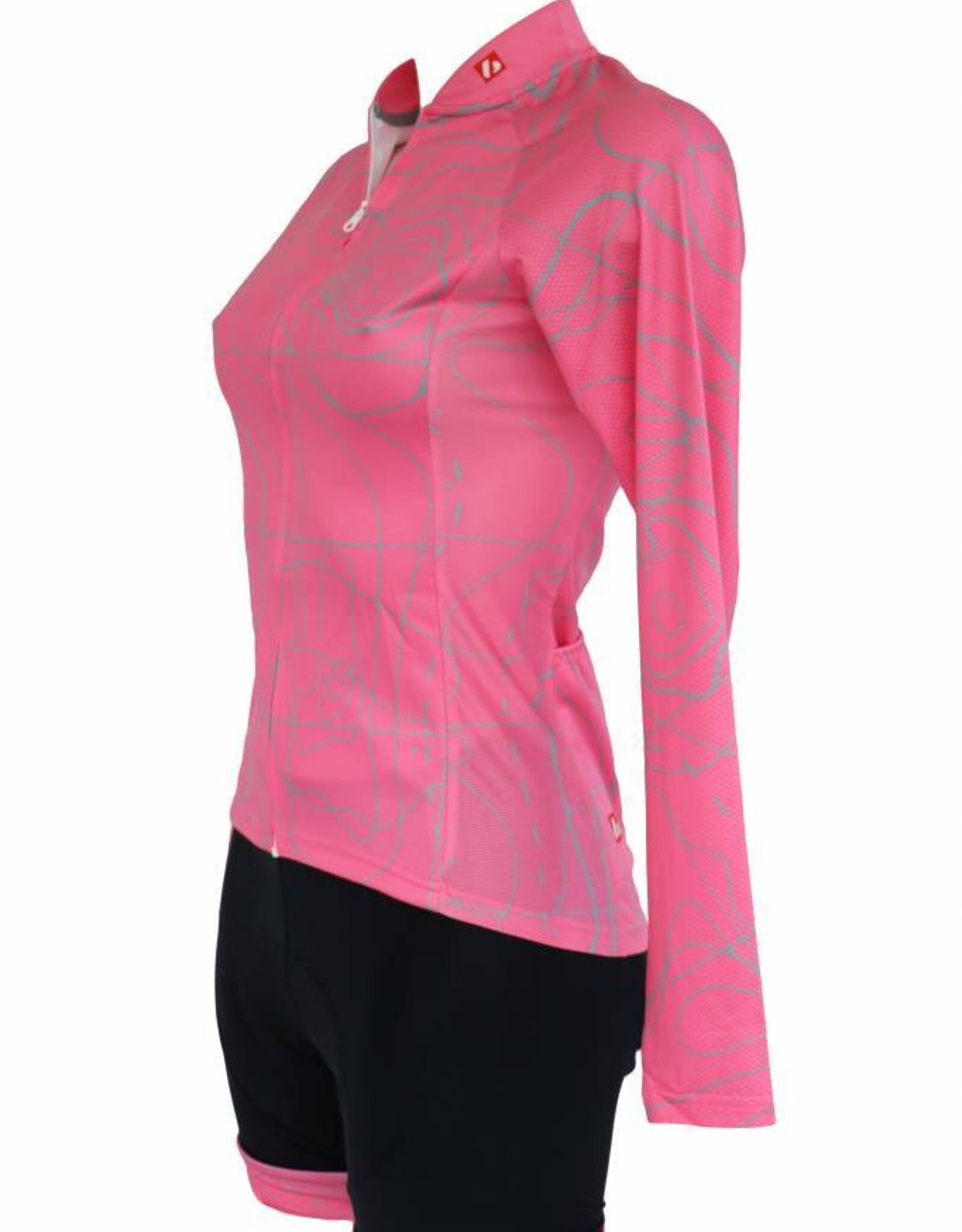 Bike textile - Long-sleeved Jersey, Pink