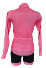 Bike textile - long-sleeved jacket, pink, windbreaker