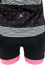 Bike textile - long-sleeved jacket, black&pink, windbreaker