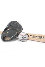 BGBW-1 Initiation baseball set, senior – Ball, Glove, Wooden bat (BB-W 32, JL-120, TS-1)