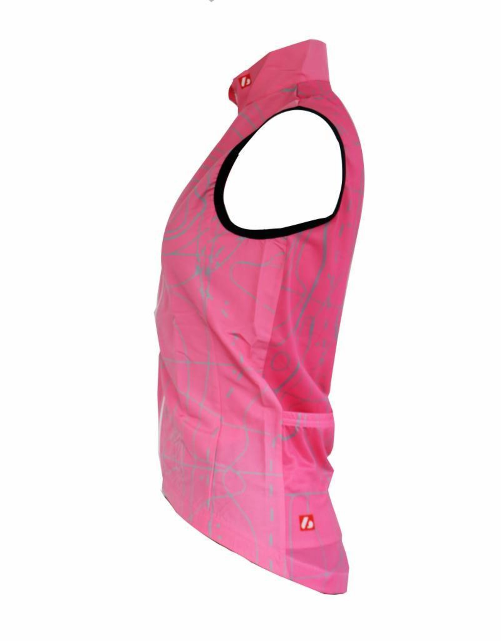 Bike textile - short sleeve Jacket, pink