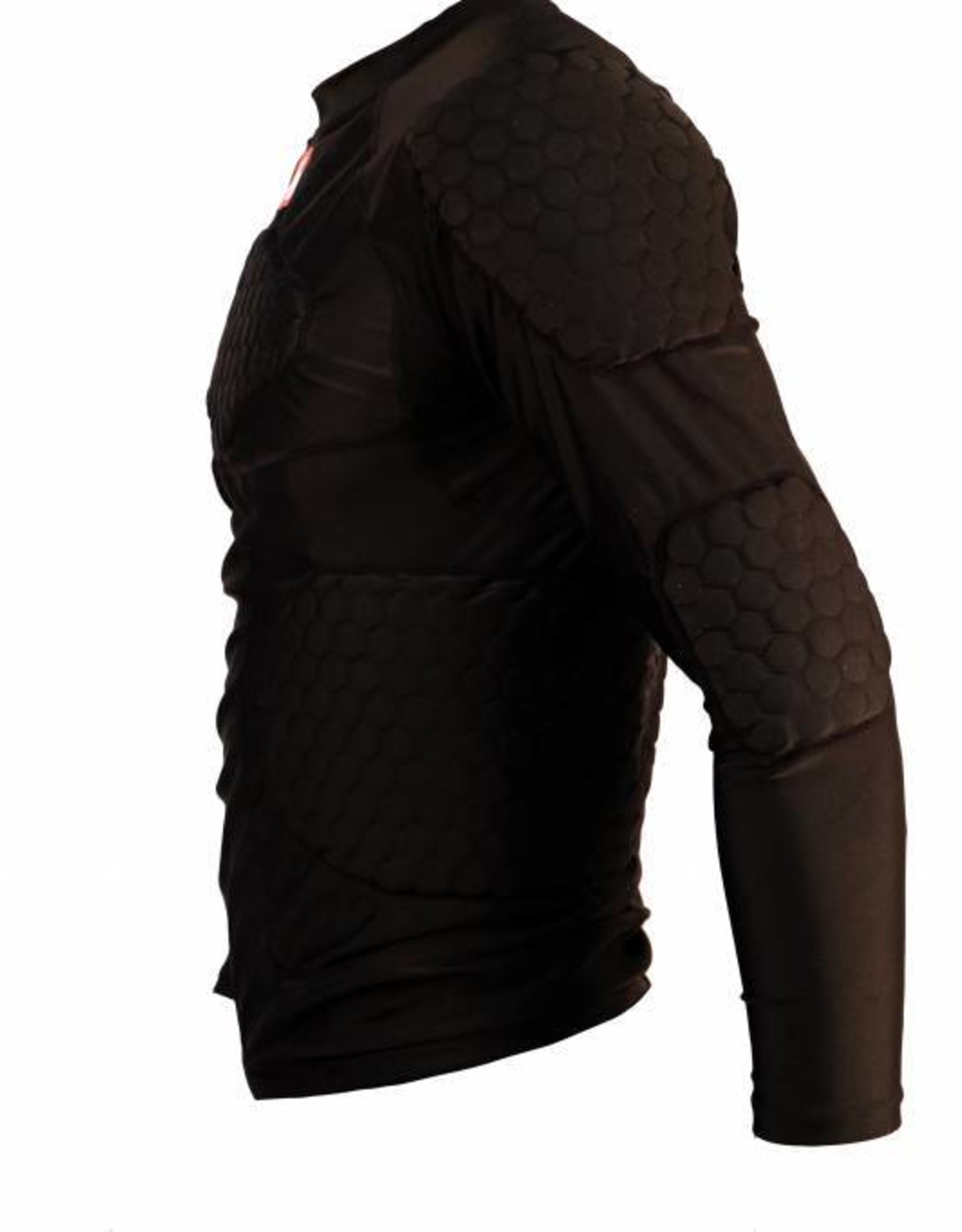 FS-08 compression T-shirt with long sleeves, 5 integrated pieces, for American football