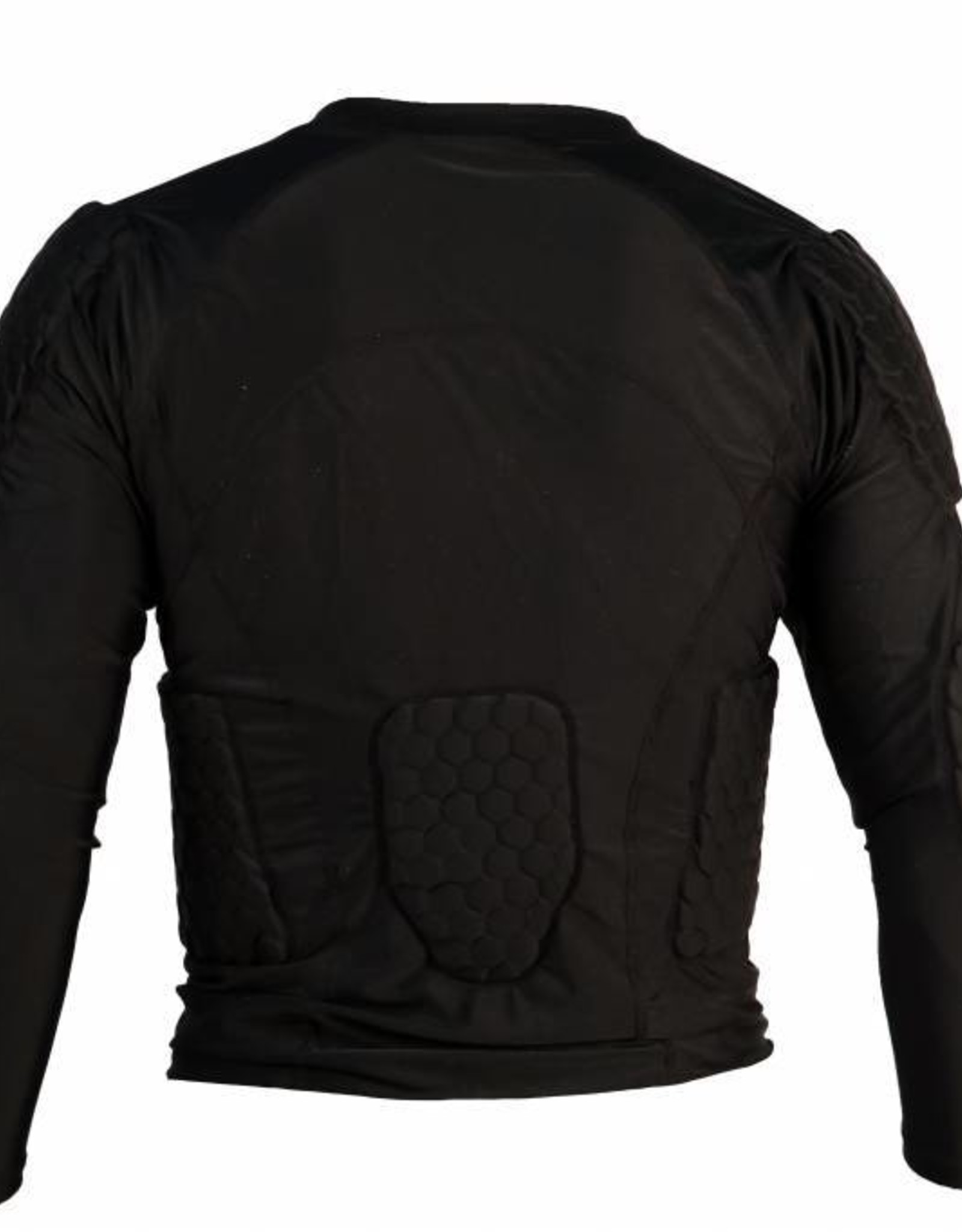 FS-08 compression T-shirt with long sleeves, 5 integrated pieces, for American football