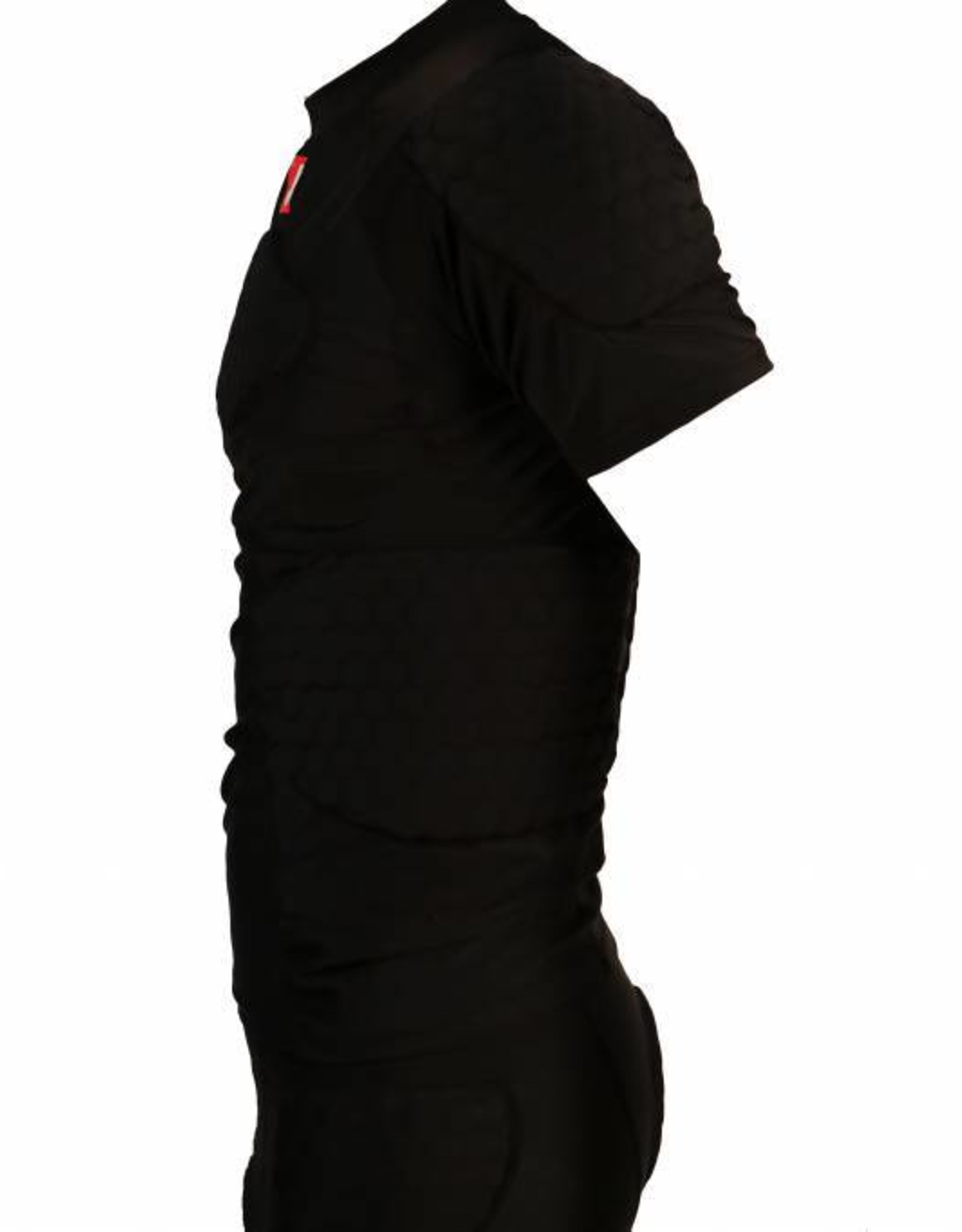 FS-09 compression T-shirt with short sleeves, 4 integrated pieces, for American football