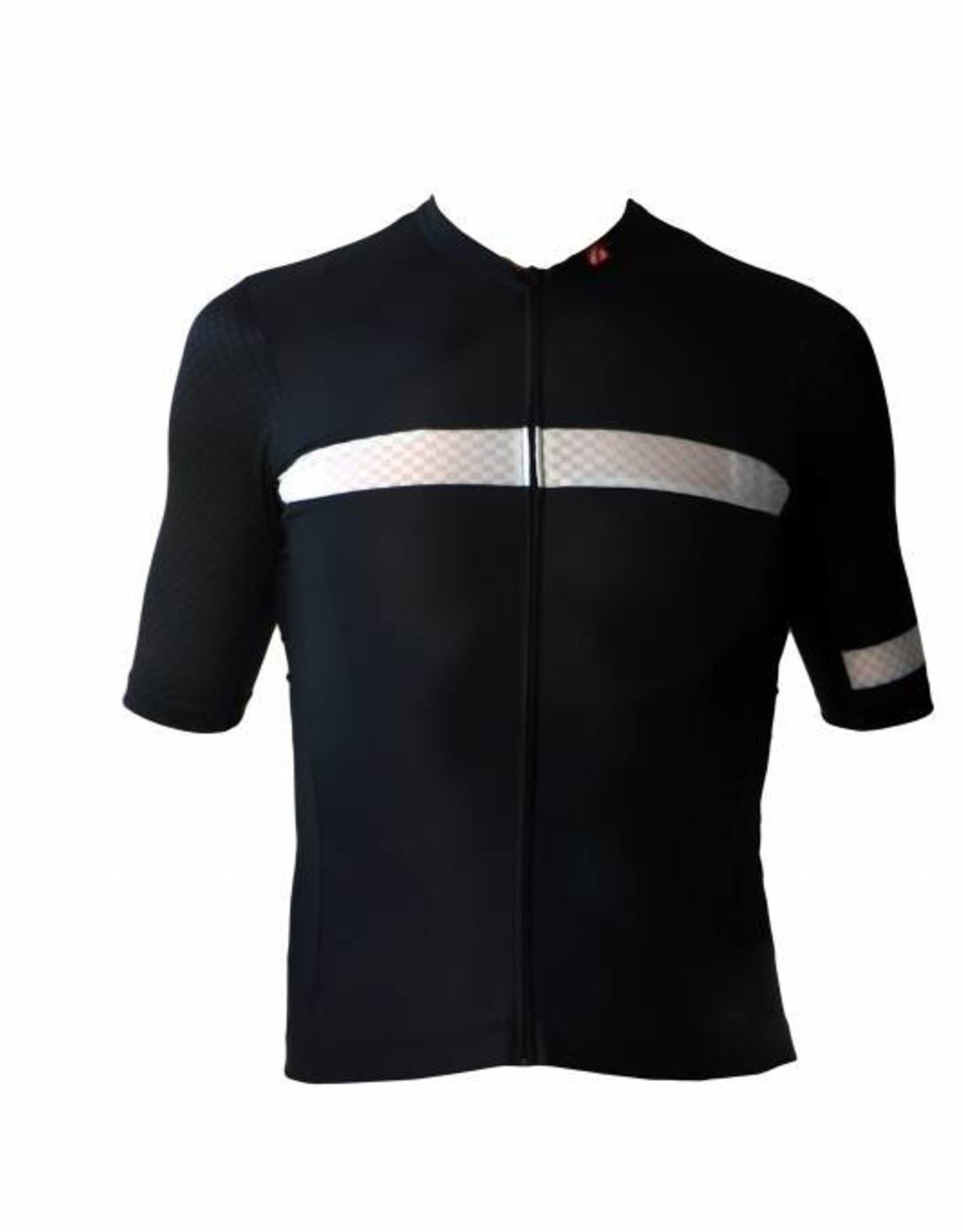 Bike textile - short sleeved jersey, black&white