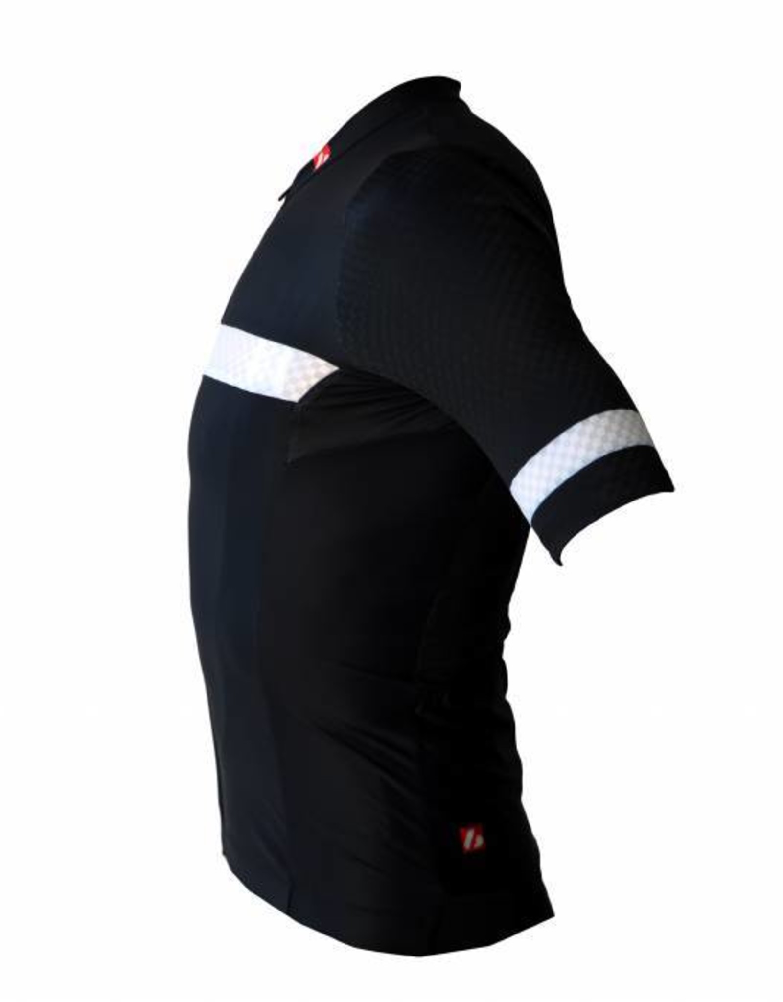 Bike textile - short sleeved jersey, black&white
