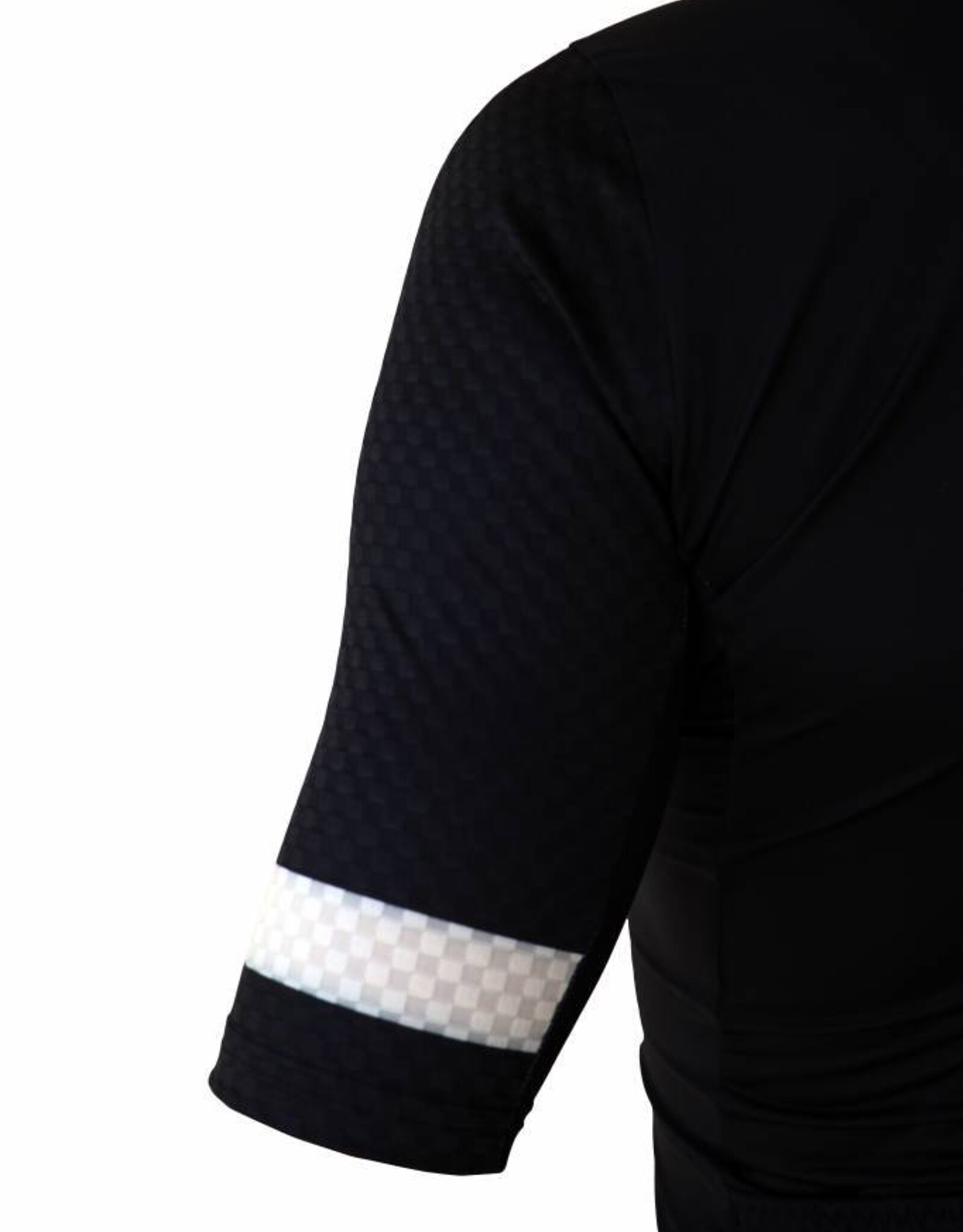 Bike textile - short sleeved jersey, black&white