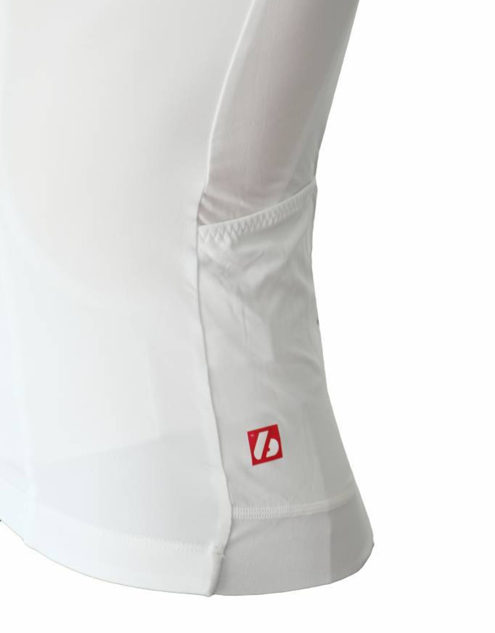 Bike textile - short sleeved jersey, white