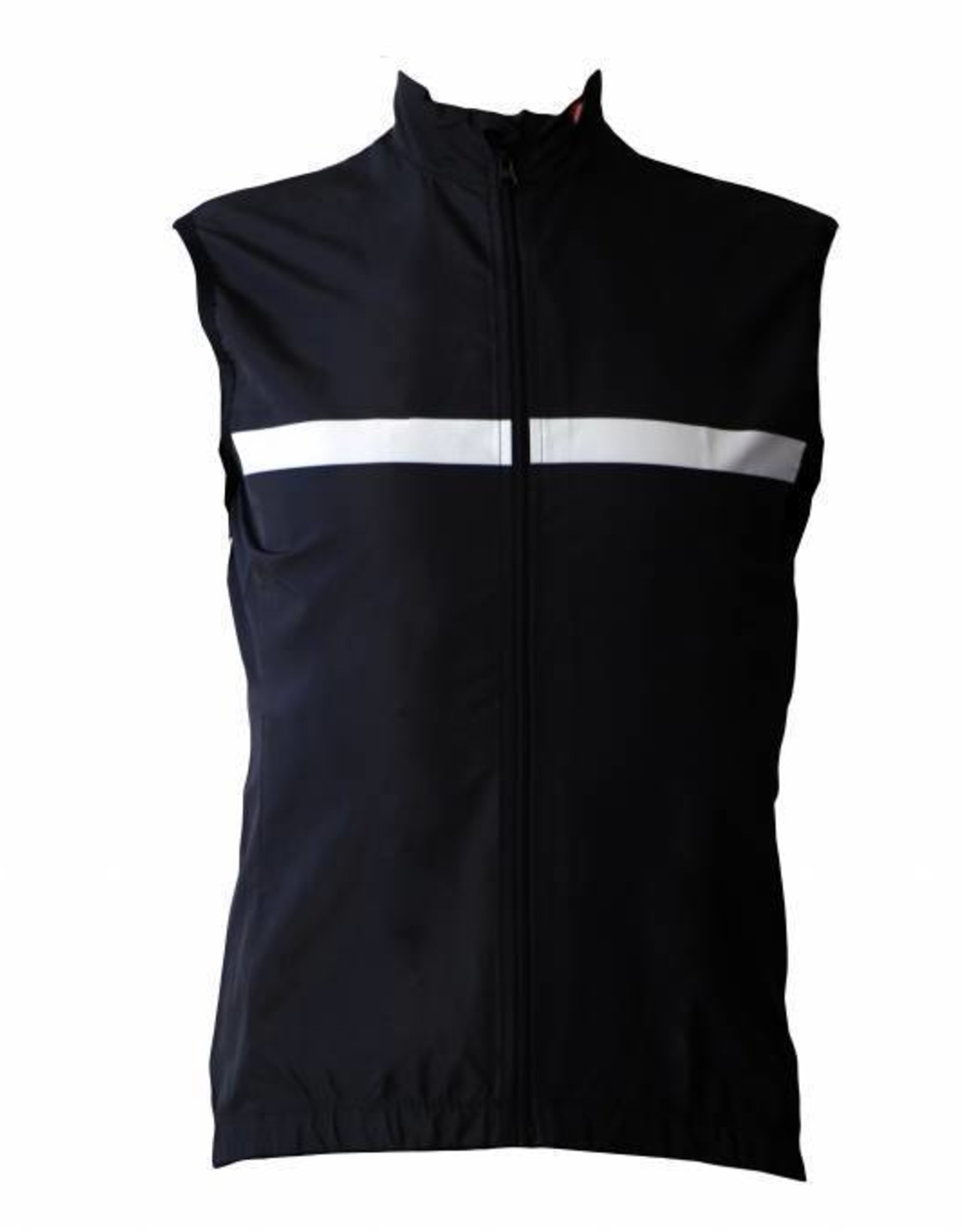 Bike textile - Windproof sleeveless Jersey, black&white