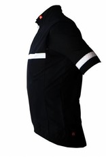 Bike textile - Windproof sleeveless Jersey, black&white