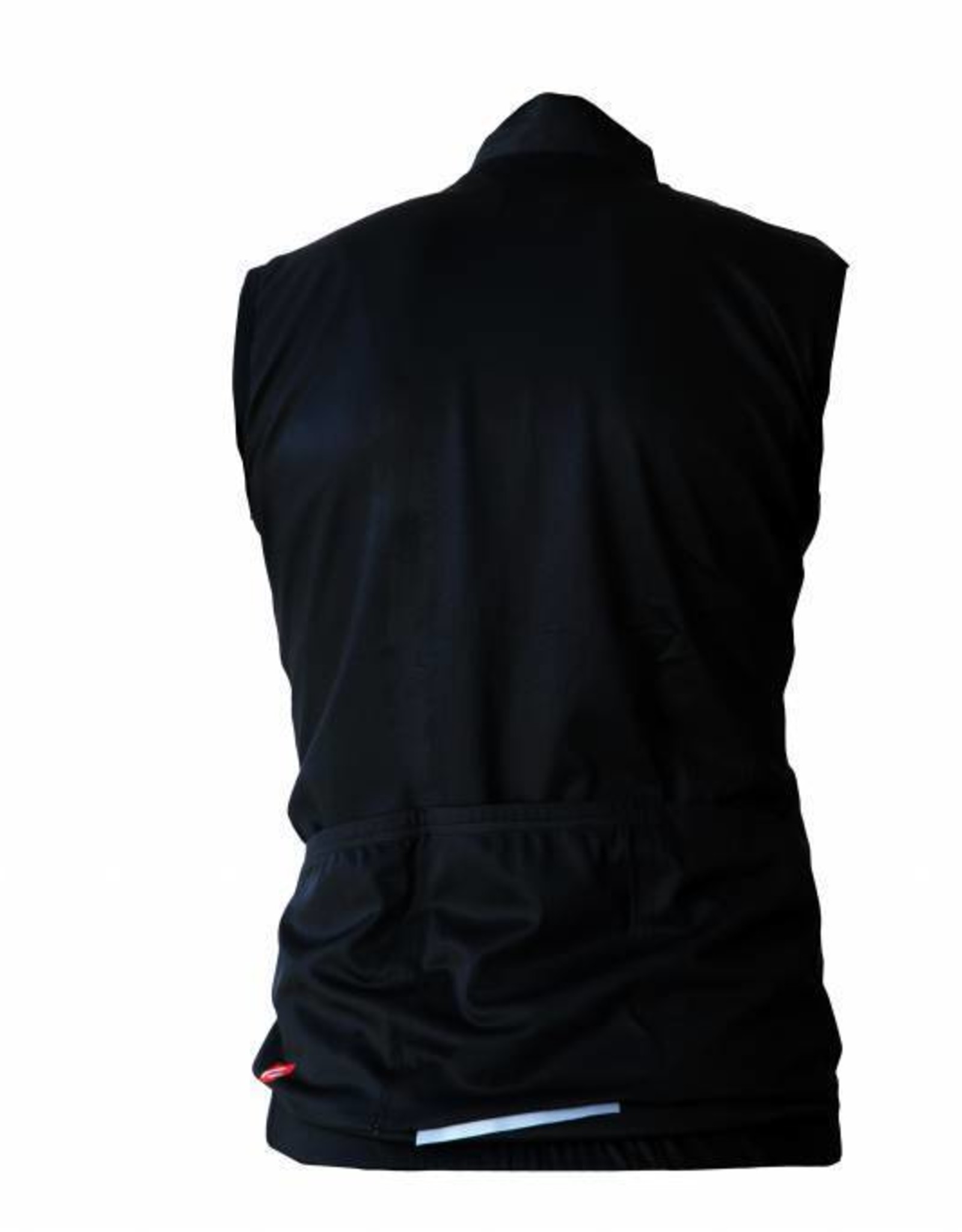 Bike textile - Windproof sleeveless Jersey, black&white