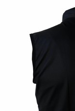 Bike textile - Windproof sleeveless Jersey, black&white