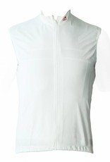 Bike textile - Windproof sleeveless Jersey, white