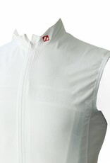 Bike textile - Windproof sleeveless Jersey, white