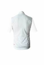Bike textile - Windproof sleeveless Jersey, white