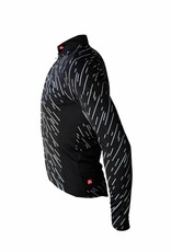 Bike textile - long sleeved jacket, black windbreaker