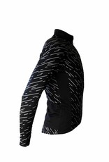 Bike textile - long sleeved jacket, black windbreaker
