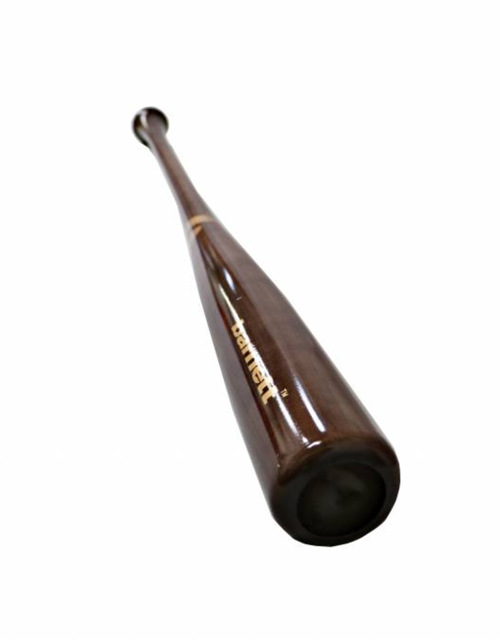 BB-12 wooden baseball bat, brown
