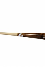 BB-12 wooden baseball bat, brown