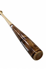 BB-12 wooden baseball bat, brown