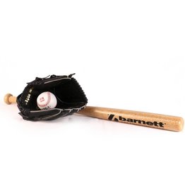 BGBW-03  wooden baseball kit for juniors  (BB-W 25, JL-110, BS-1)