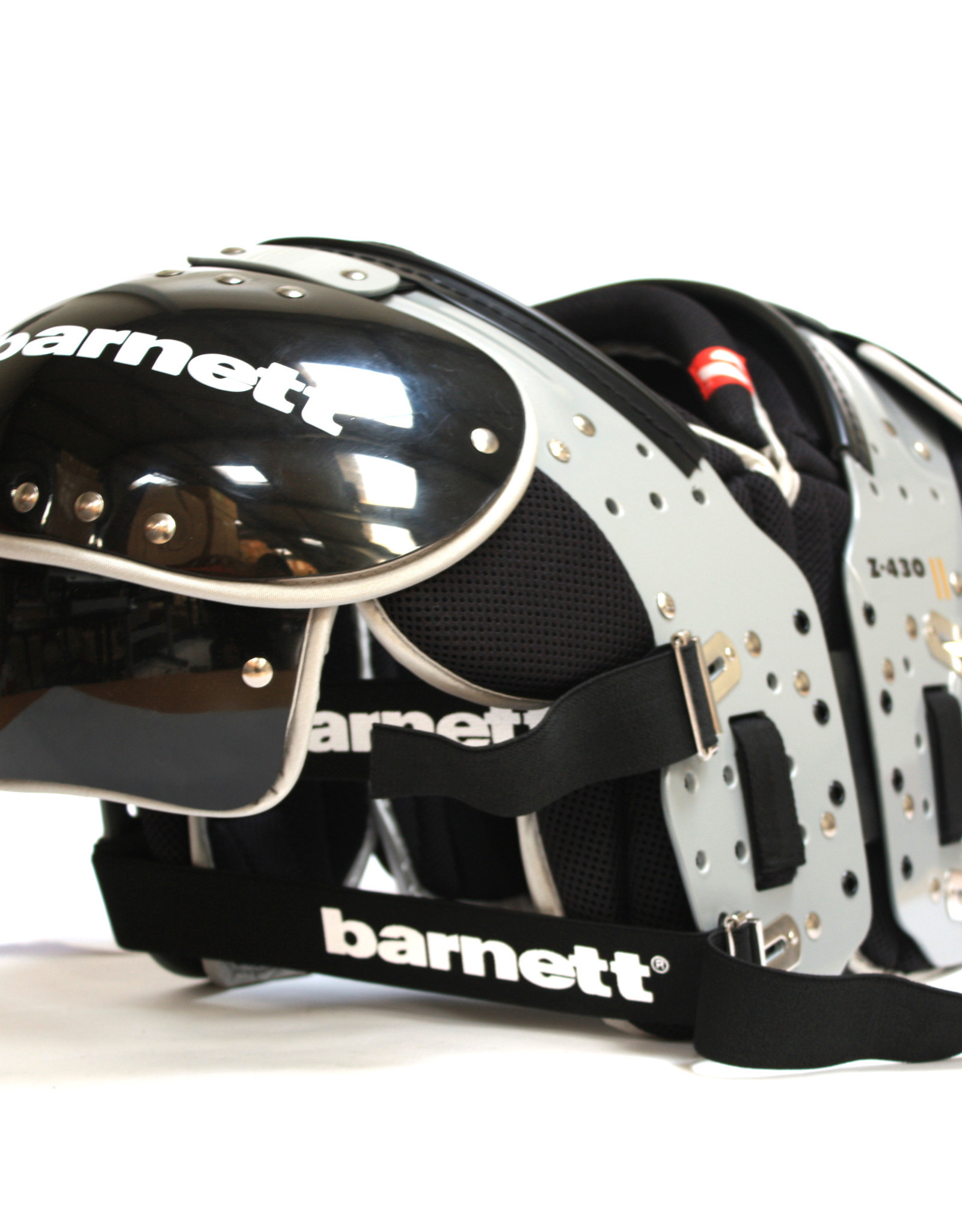 Z-430 II Elite light football shoulder pad, black HB-FB-LB-TE-DL