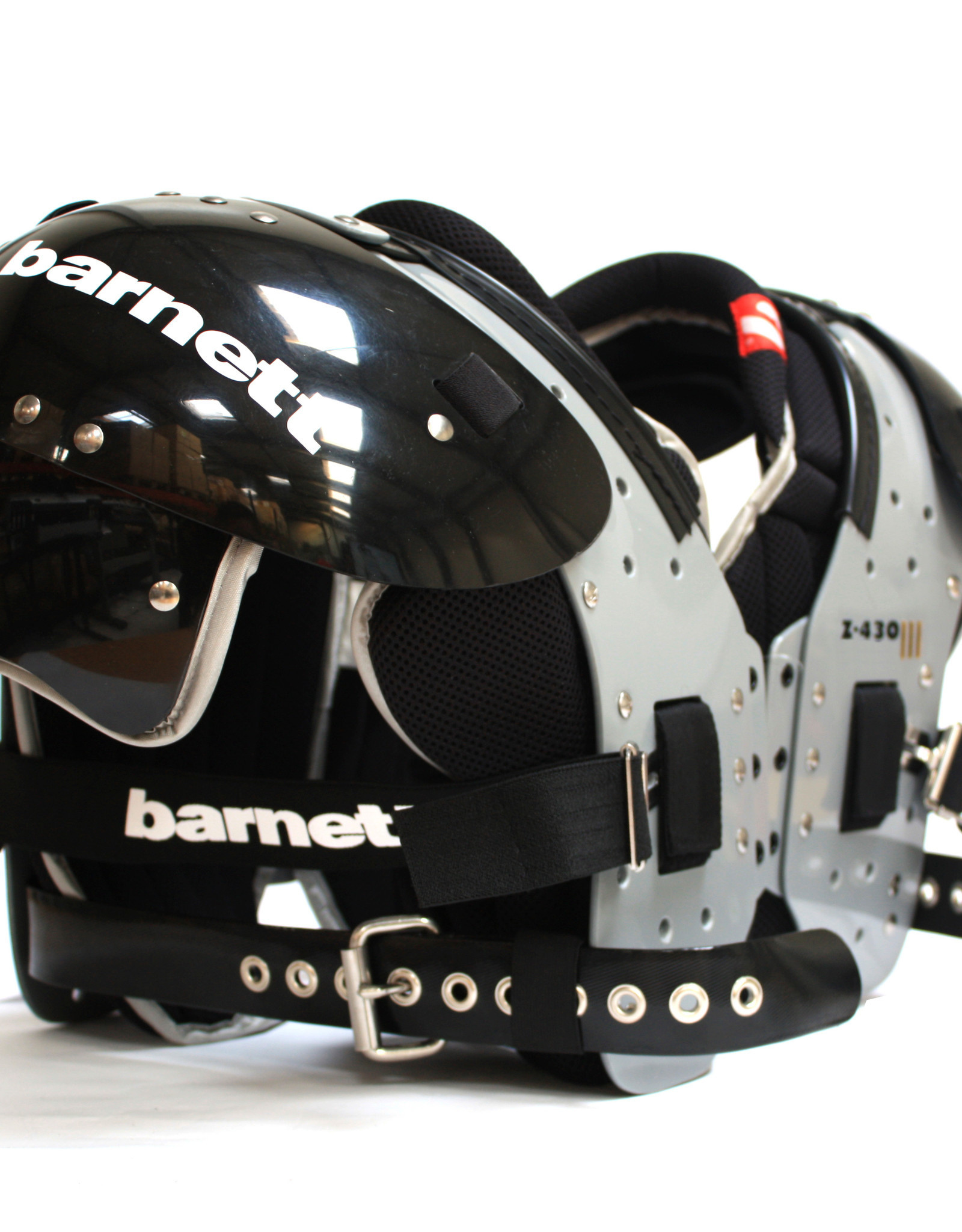 Z-430 III Elite light football shoulder pad, black