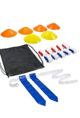Barnett FLAG FOOTBALL KIT (6 cones, 10 belts, 2 flags per belt, a bag)