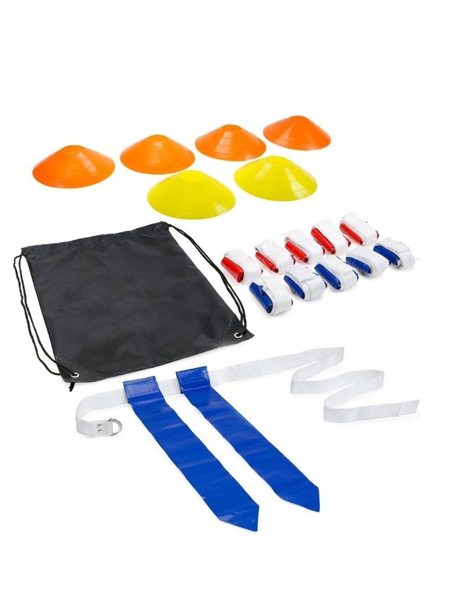 Barnett FLAG FOOTBALL KIT (6 cones, 10 belts, 2 flags per belt, a bag)