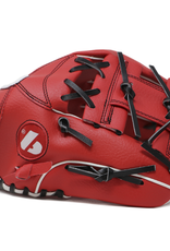 Barnett JL-115 - Baseball glove, outfield, polyurethane, size 11.5 ", RED