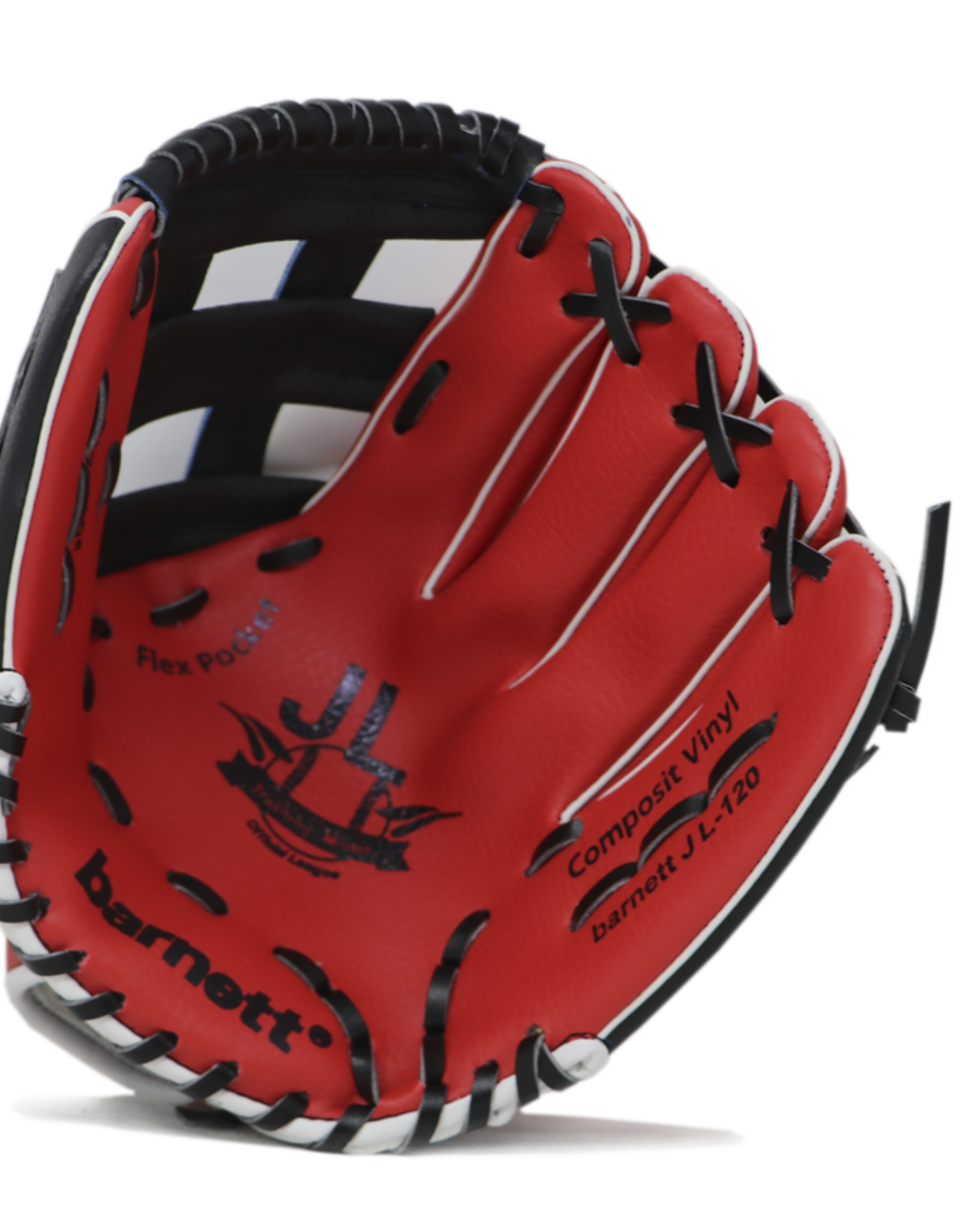 Barnett JL-120 - baseball glove, outfield, polyurethane, size 12.5 "red