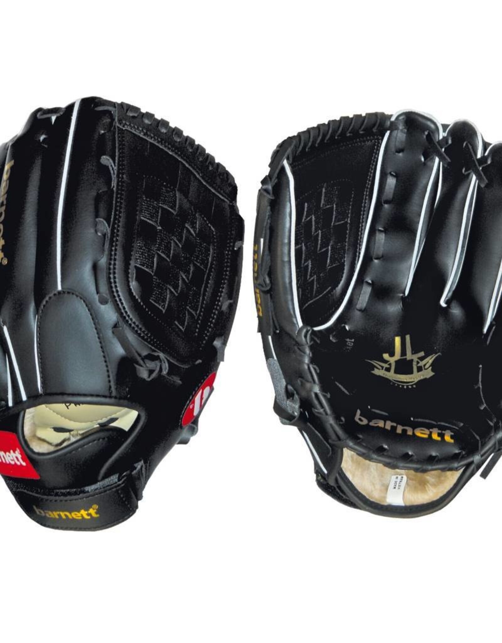 Barnett JL-120 GAS BASEBALL INITIATION PU OUTFIELD 12, BLACK