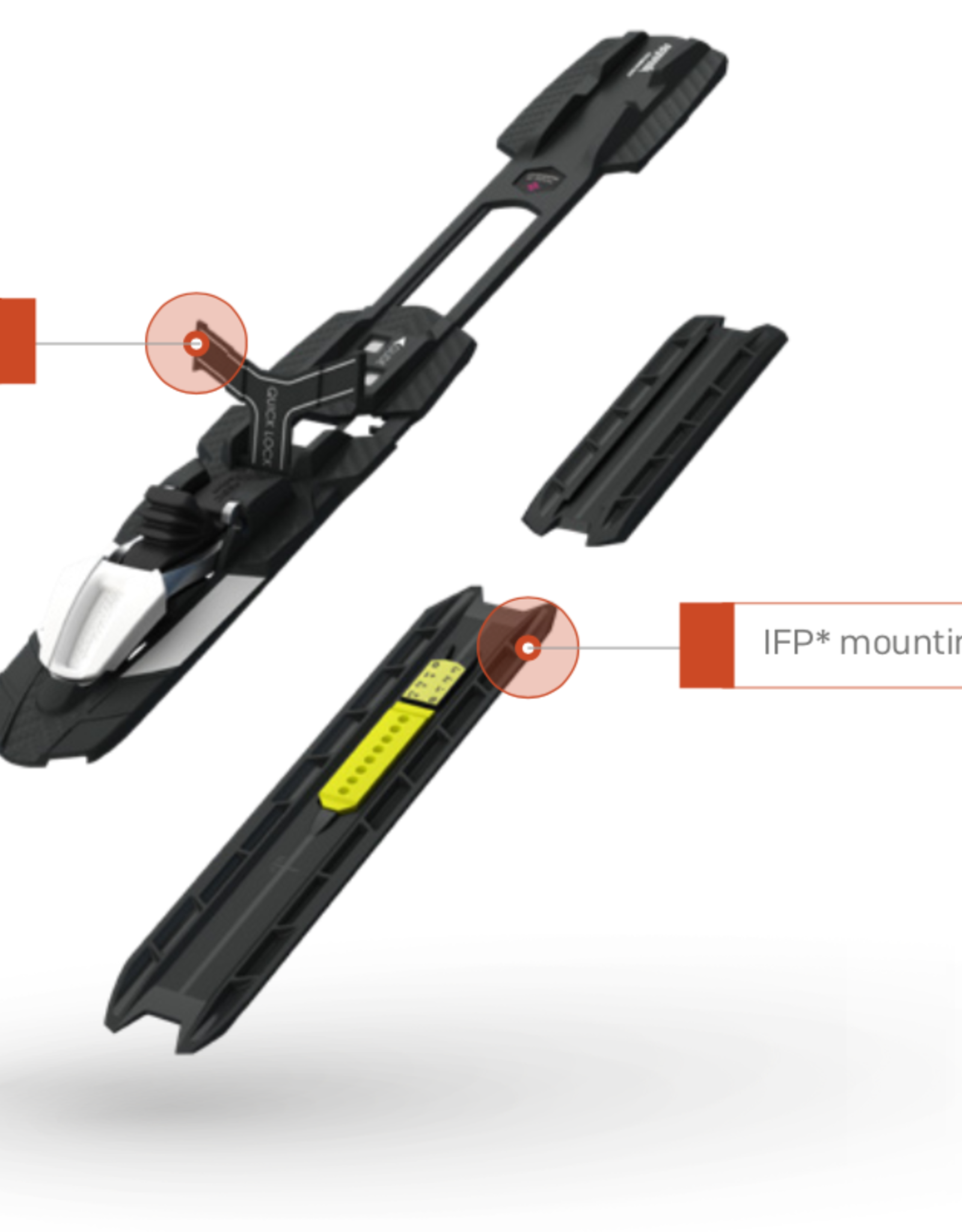 Barnett Rottefella Fixations Rottefella NNN classic Quicklock for IFP* (X2)