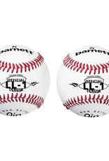 Barnett LL-1 Match and practice baseballs, Size 9", White, 2 pieces