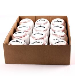 Barnett LL-1 Match and practice baseballs, Size 9", White, 1 dozen