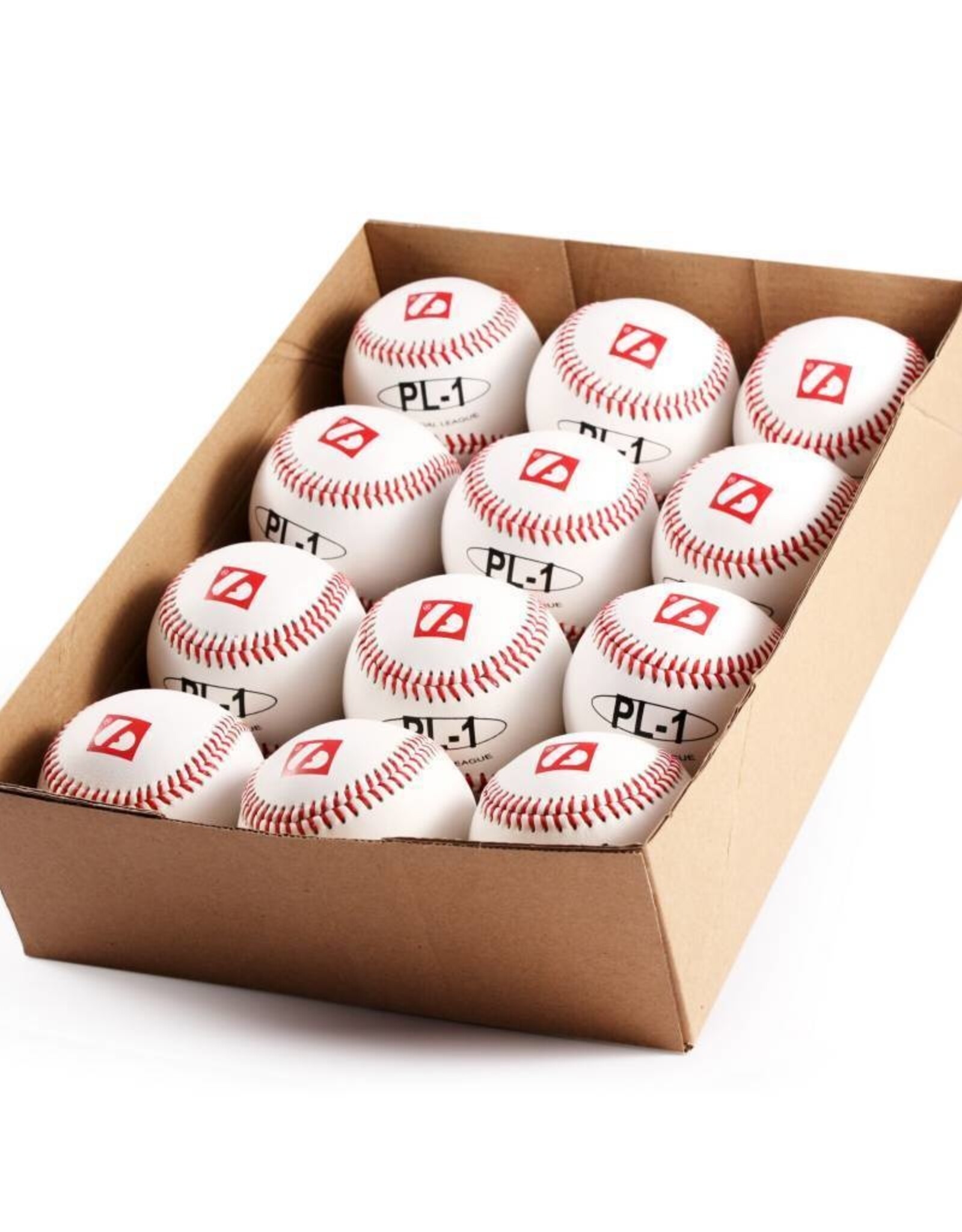 Barnett PL-1 Elite match baseballs, Size 9" White, 1 dozen