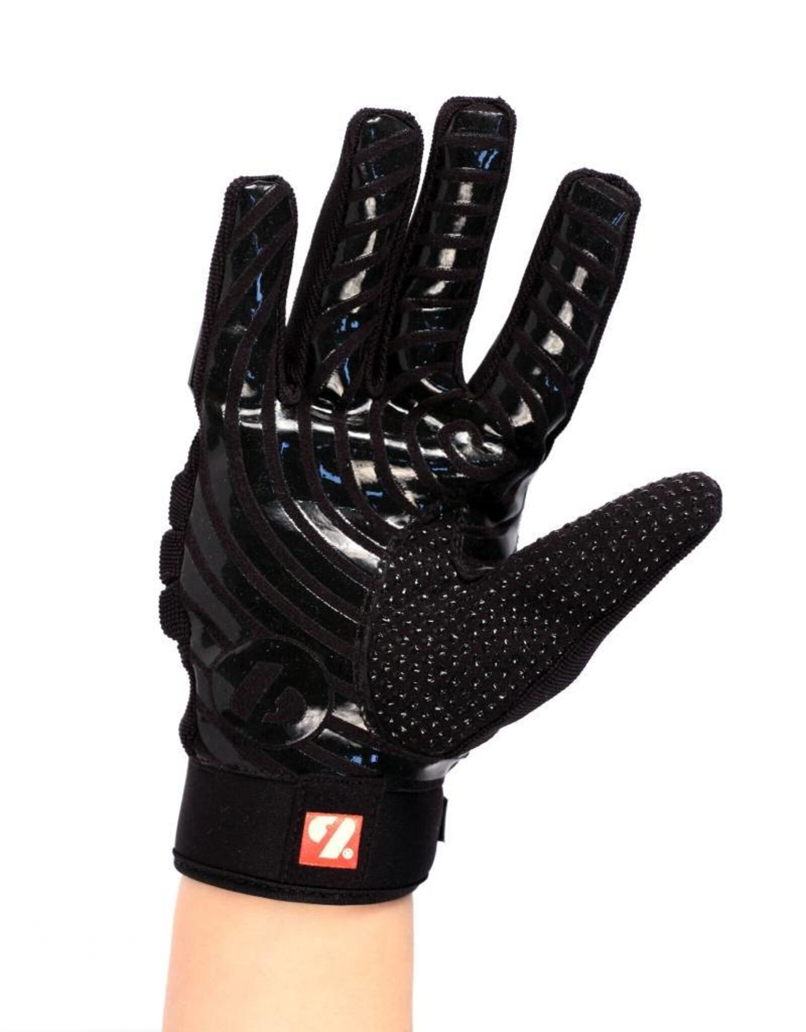 Barnett FKG-02 American Football Linebacker Gloves, LB, RB, TE, Black