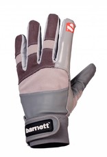 FRG-01 Football gloves for receiver, with grip, grey
