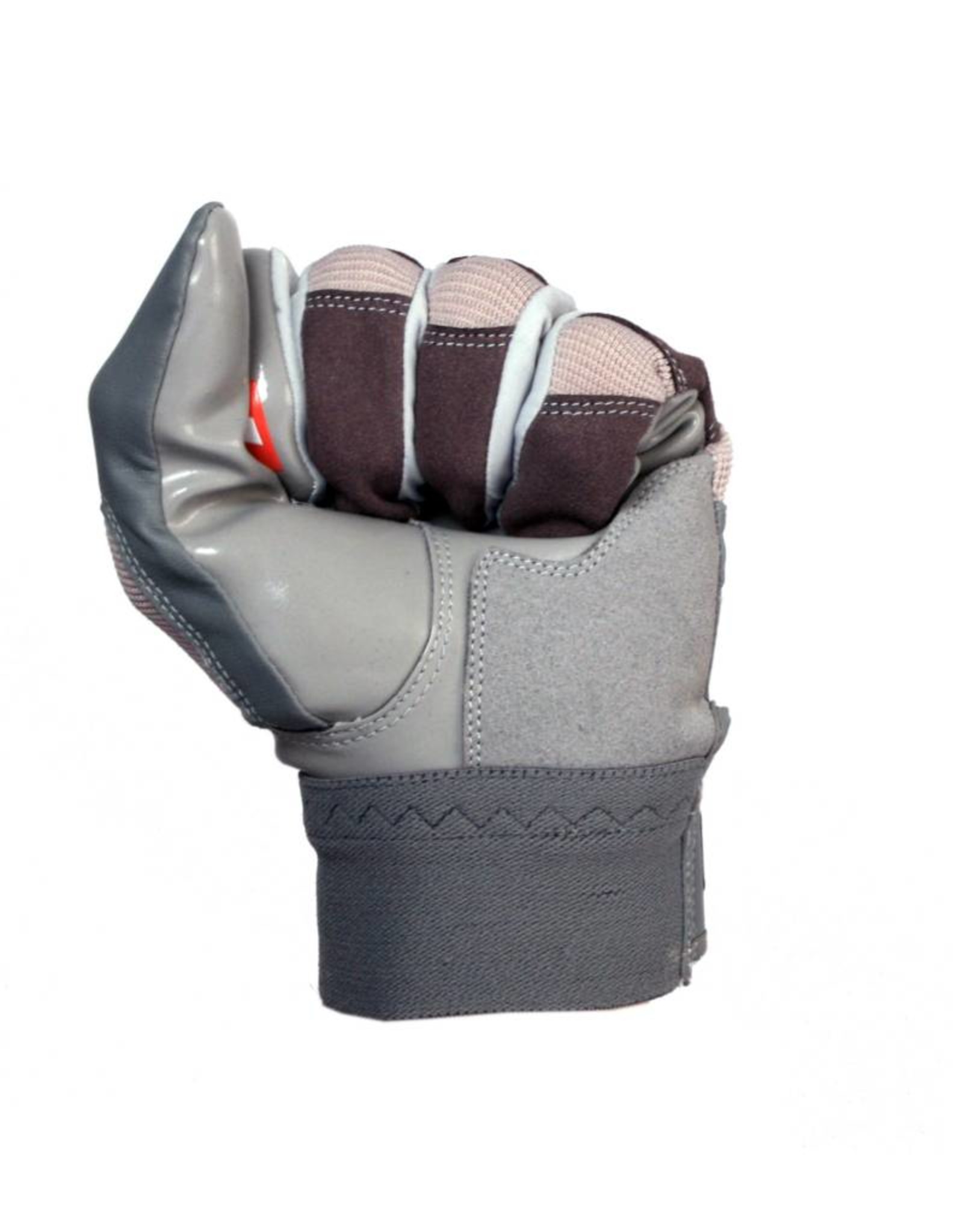 FRG-01 Football gloves for receiver, with grip, grey