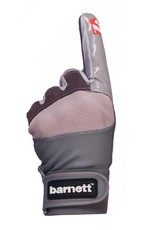 FRG-01 Football gloves for receiver, with grip, grey