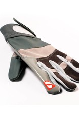 FRG-01 Football gloves for receiver, with grip, grey