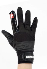 FRG-01 Football gloves for receiver, with grip, black