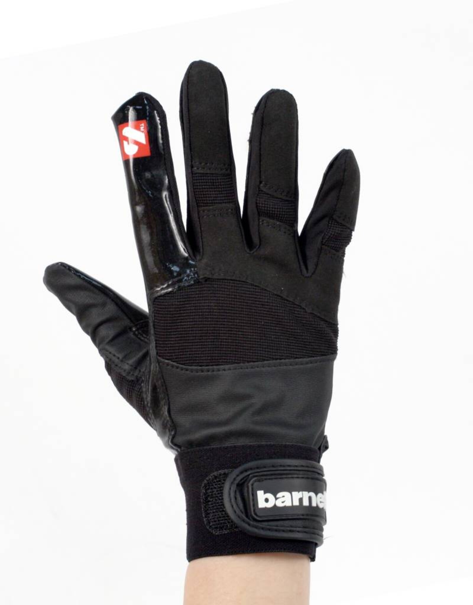 FRG-01 Football gloves for receiver, with grip, black