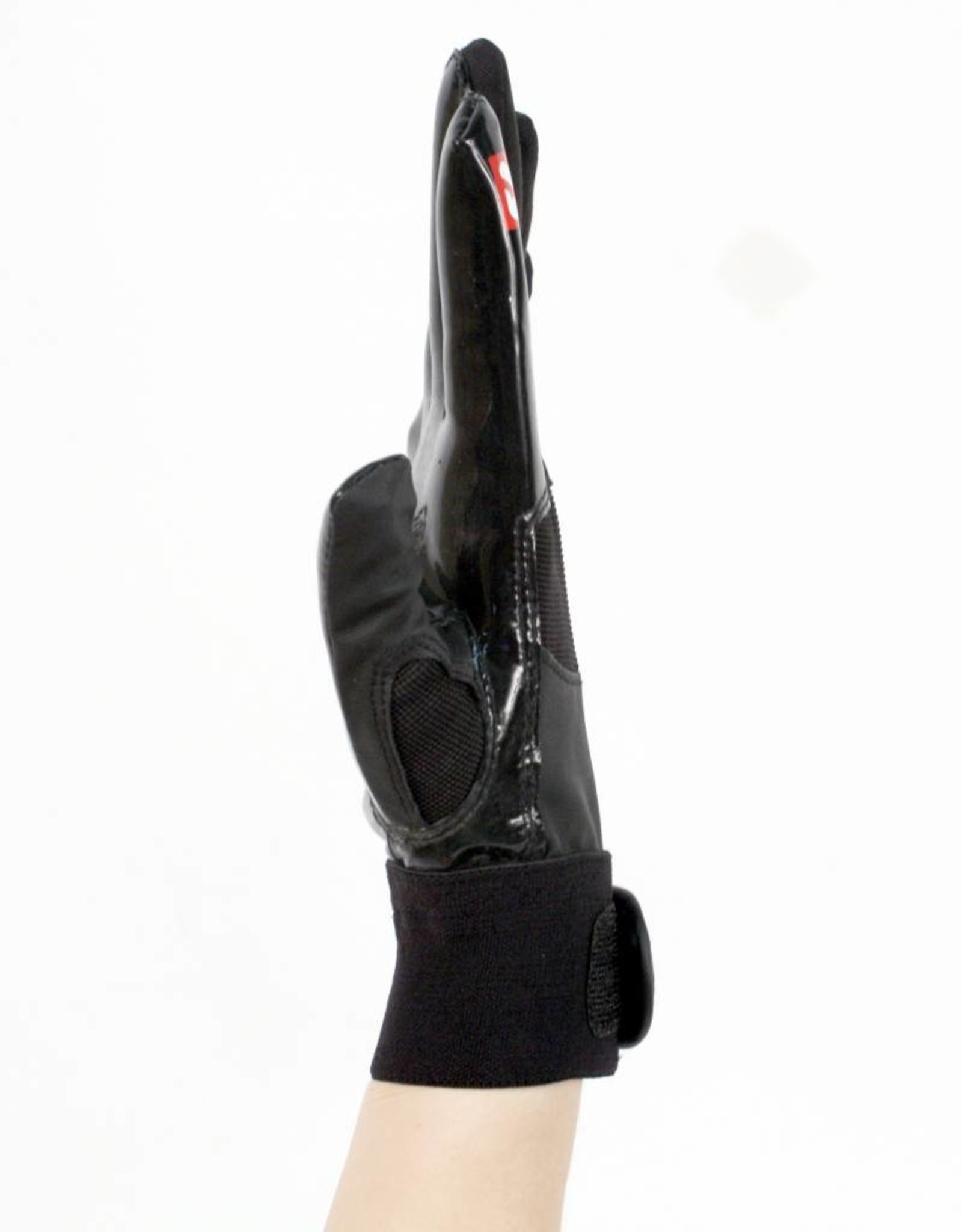 FRG-01 Football gloves for receiver, with grip, black