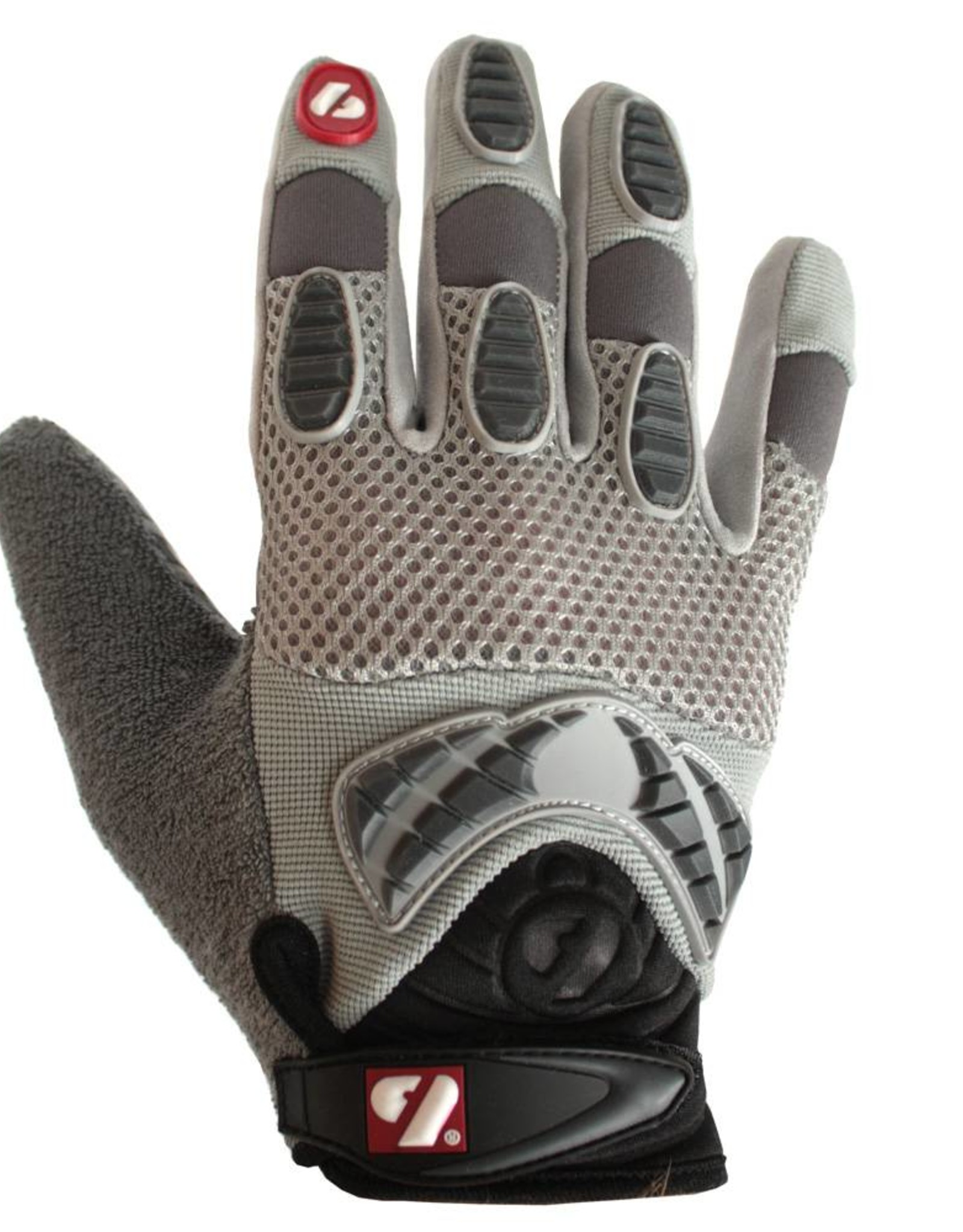 FRG-02 New generation receiver football gloves, RE,DB,RB, grey